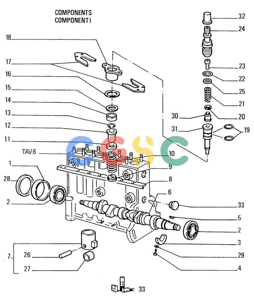 纽荷兰零件查询(FD175) - CRAWLER DOZER (N.A. VERSION)(S/N 061640 & AFTER) (1/93-) (0.140[07]) - INJECTION EQUIPMENT - INJECTION PUMP New Holland Constructuion