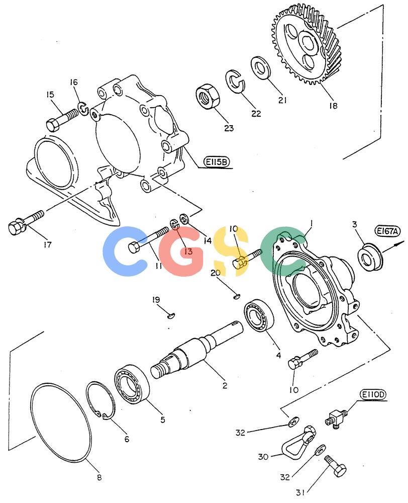 神钢零件查询(FD6(T)14) - NISSAN DIESEL ENGINE ASN 050001 - LK400 & LK500A (1/06-12/06) (03-009[01]) - COMPRESSOR AIR (FITTING PARTS) Kobelco