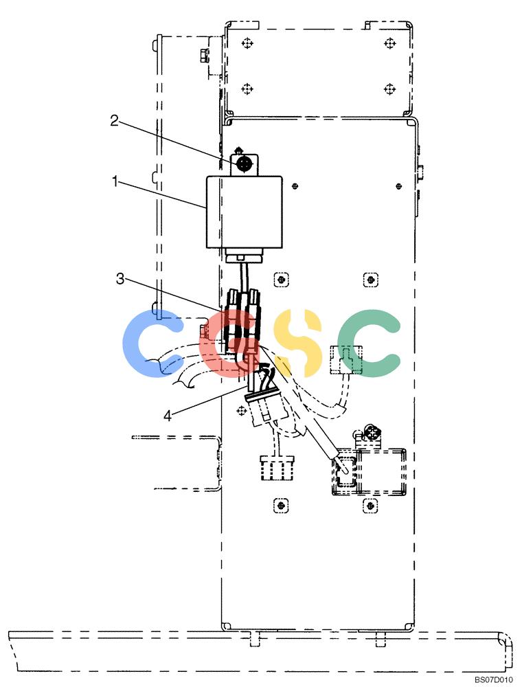 纽荷兰零件查询(E175B) - CRAWLER EXCAVATOR TIER 3 (NA) - N7DA16301 - (5/07-) (02-64[00]) - RELAY ASSEMBLY (YN24E00017F1) New Holland Constructuion