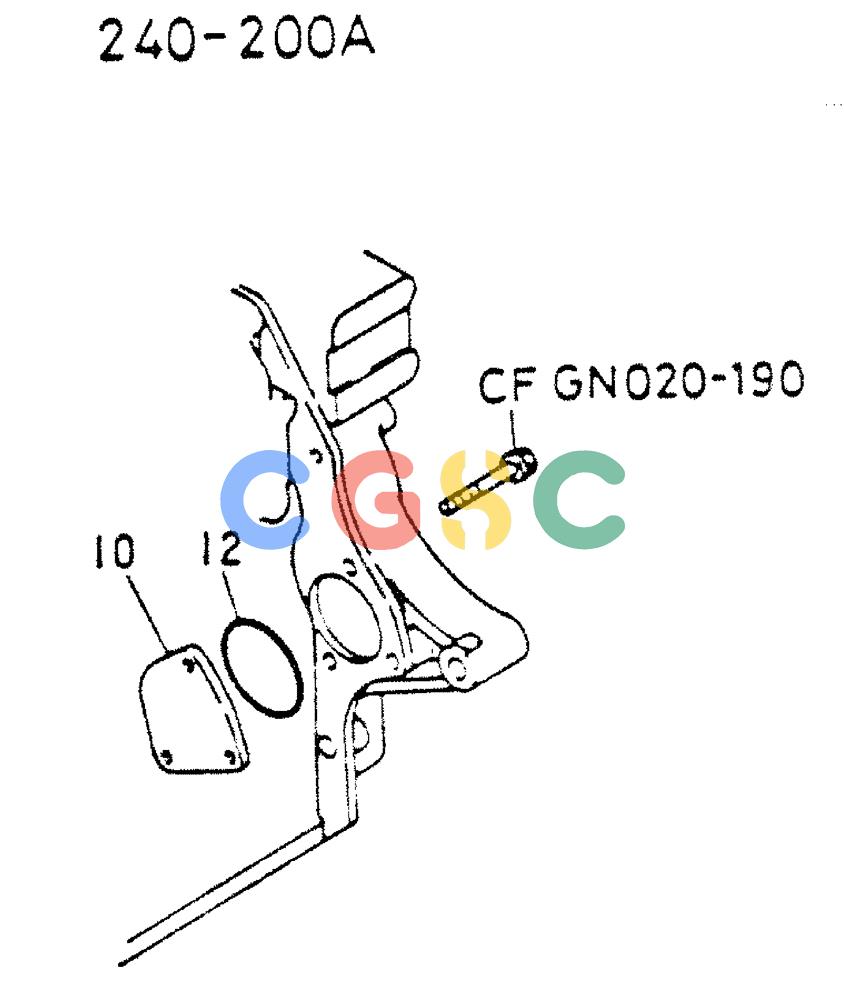 神钢零件查询(MD200C) - EXCAVATOR BTW YQU0701 - YQU2000 (1/80-12/06) (17-068) - P/S OIL PUMP MOUNTING Kobelco