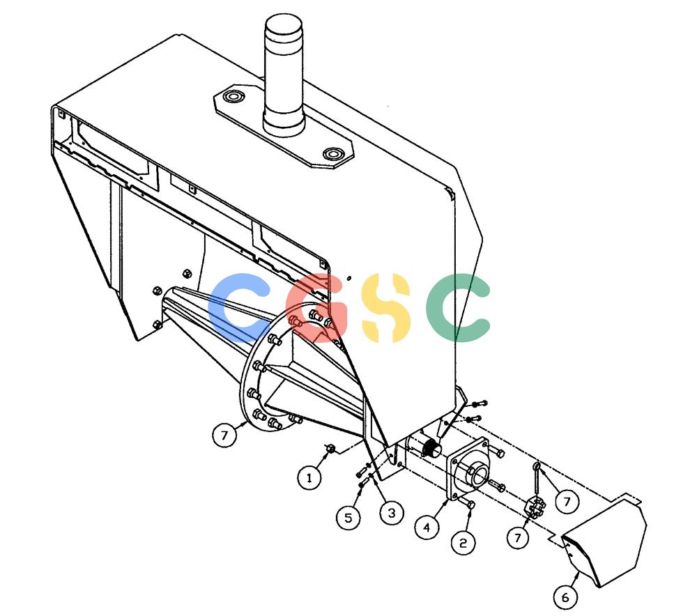 凯斯零件查询(FLX3300B) - FLOATER - 2002 (9/02-10/03) (04-001) - FRONT AXLE ASSEMBLY Case Agriculture