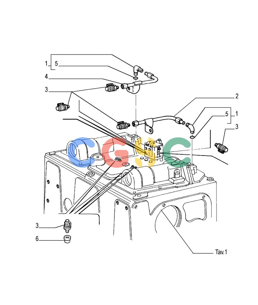 纽荷兰零件查询(FL145) - CRAWLER LOADER (N.A. VERSION) (11/98-) (1.277[18]) - REAR TRANSMISSION - DIAGNOSTIC New Holland Constructuion