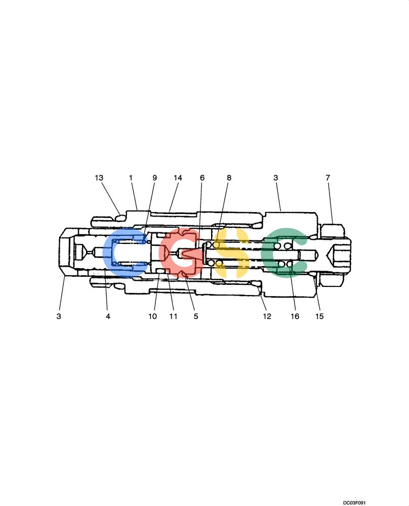 纽荷兰零件查询(E15) - COMPACT CRAWLER EXCAVATOR (N.A.) (1/06-) (08-32[00]) - VALVE ASSY - RELIEF, MAIN New Holland Constructuion