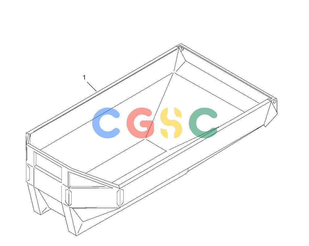 纽荷兰零件查询(AD250 (3.5 VERSION)) - ARTICULATED DUMP TRUCK (7/01-) (5.800[01]) - DUMPING SYSTEM - BODY INSTALLATION New Holland Constructuion