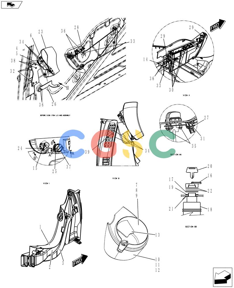 神钢零件查询(ED150-2) - BLADE RUNNER EXCAVATOR/DOZER ASN LH01-01001 (1/09-12/12) (01-074[02]) - PANEL ASSEMBLY, INSTRUMENT Kobelco
