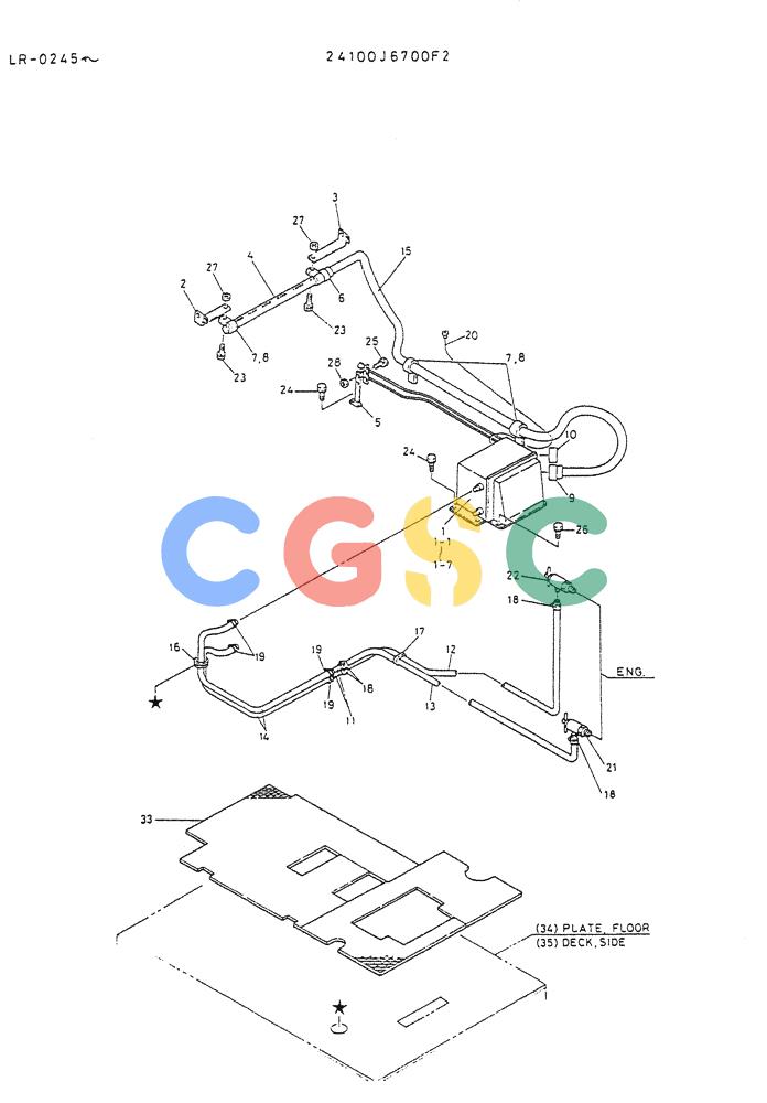 神钢零件查询(K914) - EXCAVATOR ASN LR-0143 (1/79-12/03) (07-027) - HEATER ASSY (FOR NORTH AMERICA FRESH AIR TYPE WRIST CONTROL TYPE) Kobelco