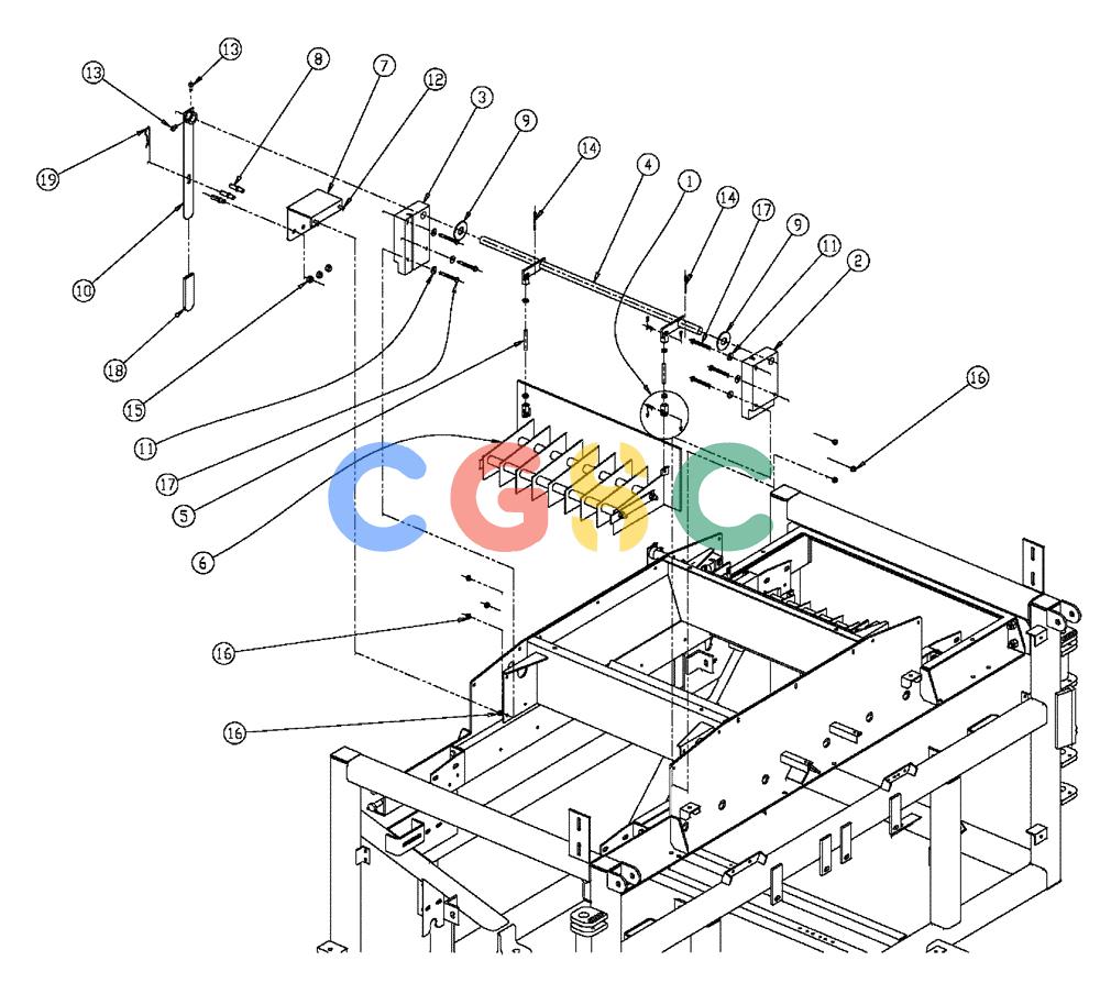 凯斯零件查询(438) - FLEX-AIR APPLICATOR - 2003 (3/03-10/03) (04-012) - GATE GROUP, FLEX, 60’ & 70’ Case Agriculture