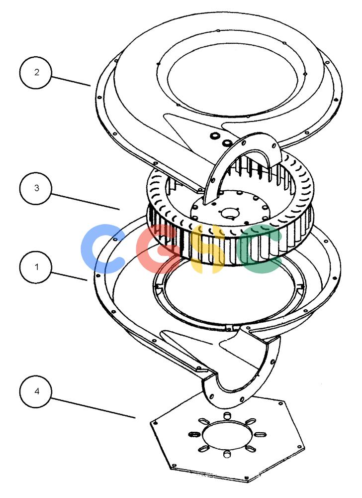 凯斯零件查询(438) - FLEX-AIR APPLICATOR - 2003 (3/03-10/03) (04-022) - FAN, 6 INCH Case Agriculture