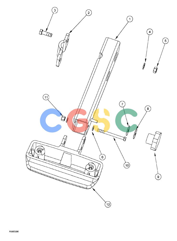 凯斯零件查询(AFS) - CONCORD AIR SYSTEMS (1/00-12/00) (03-28) - CDU / ECDU MOUNTING Case Agriculture