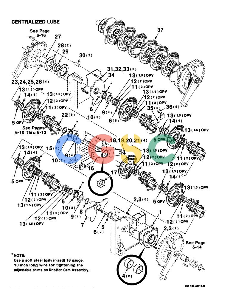 凯斯零件查询(8590) - CASE IH LARGE RECTANGULAR BALER (EUROPE) (1/97-12/98) (6-08) - DRIVE AND CAM ASSEMBLY , CENTRALIZED LUBE Case Agriculture
