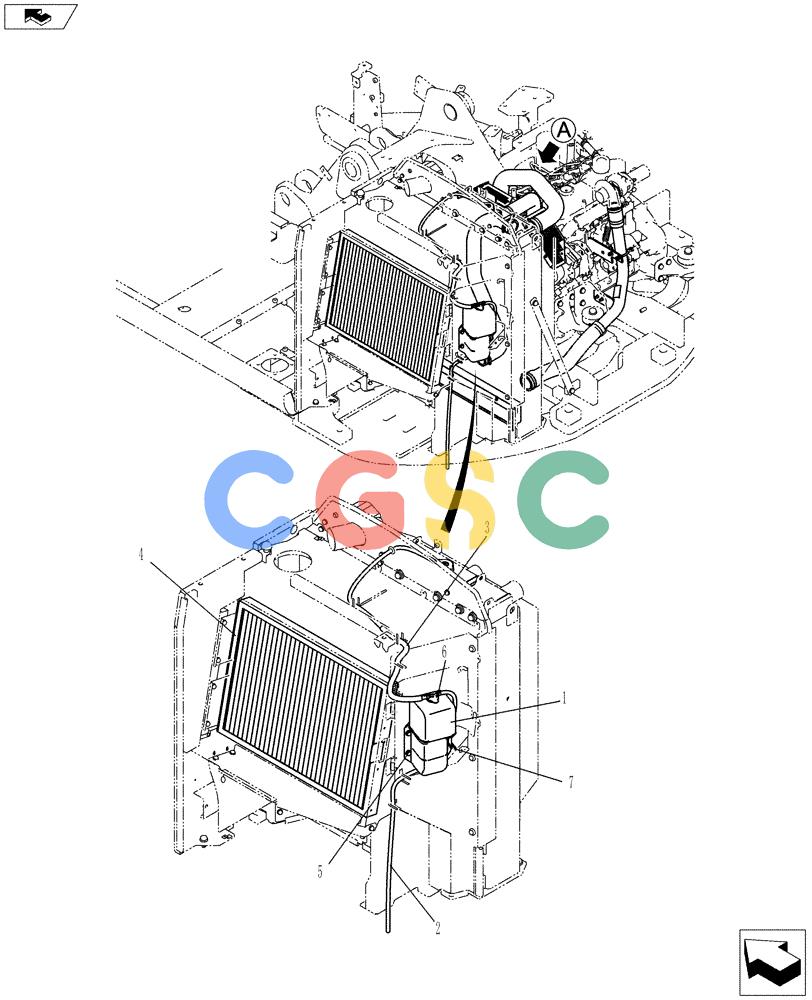 神钢零件查询(ED150-2) - BLADE RUNNER EXCAVATOR/DOZER ASN LH01-01001 (1/09-12/12) (01-008[01]) - RADIATOR GROUP Kobelco