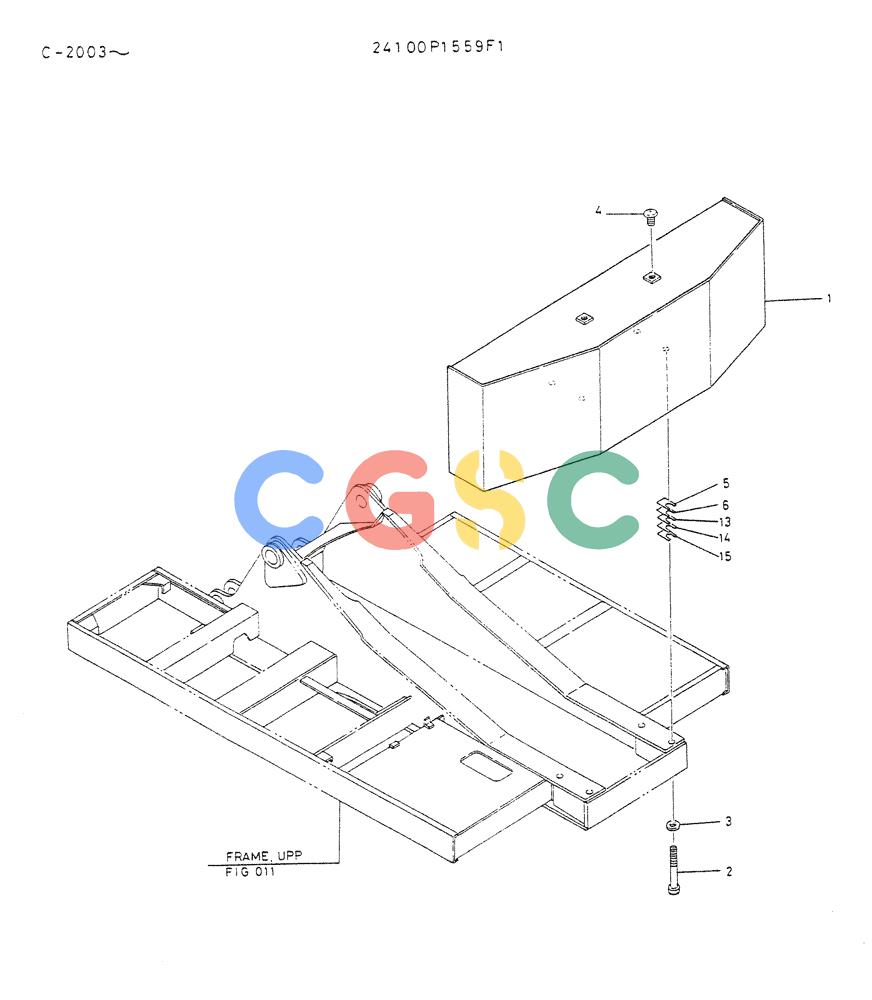 神钢零件查询(K912A) - EXCAVATOR BTW LC-2003 - LC-2016 (1/85-12/03) (01-002) - COUNTER WEIGHT ASSY Kobelco