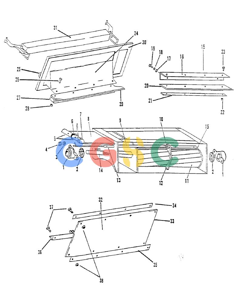 凯斯零件查询(2501) - CONCORD AIR SYSTEM (1/95-11/01) (18) - PRODUCT METER, LEFT Case Agriculture