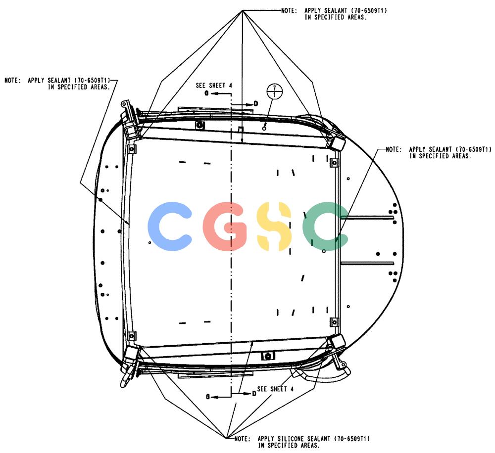 凯斯零件查询(FLX3510) - FLOATER (8/04-8/06) (01-003[02]) - CAB EXTERIOR GROUP Case Agriculture