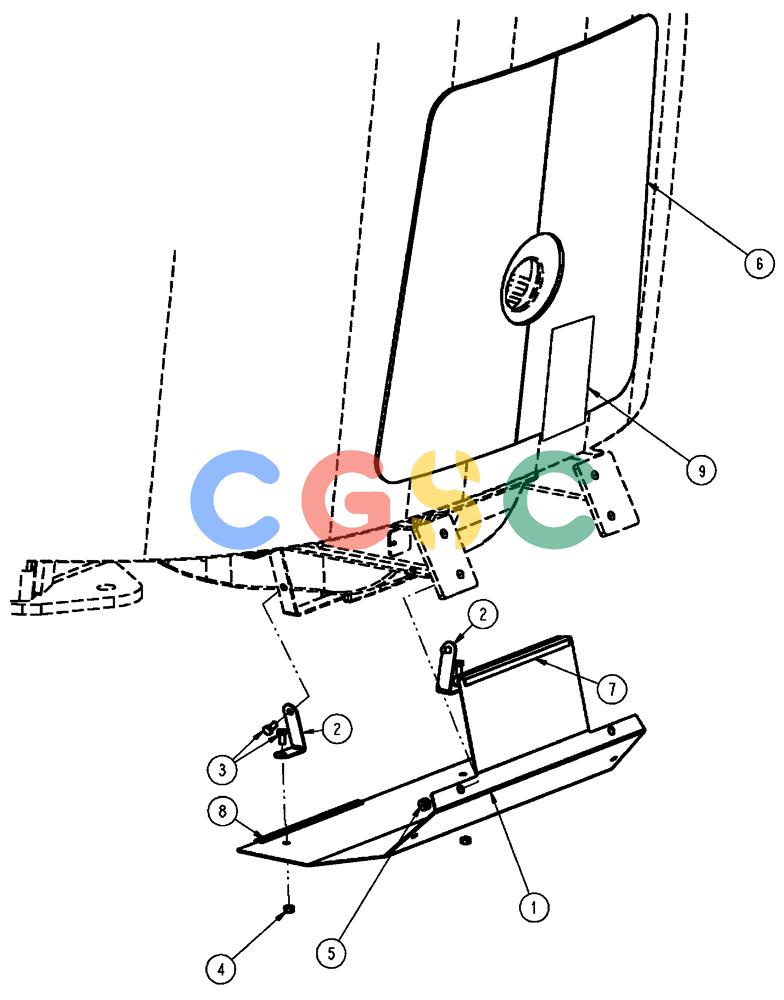 凯斯零件查询(FLX3510) - FLOATER (8/04-8/06) (01-006) - HEAT SHIELD GROUP Case Agriculture