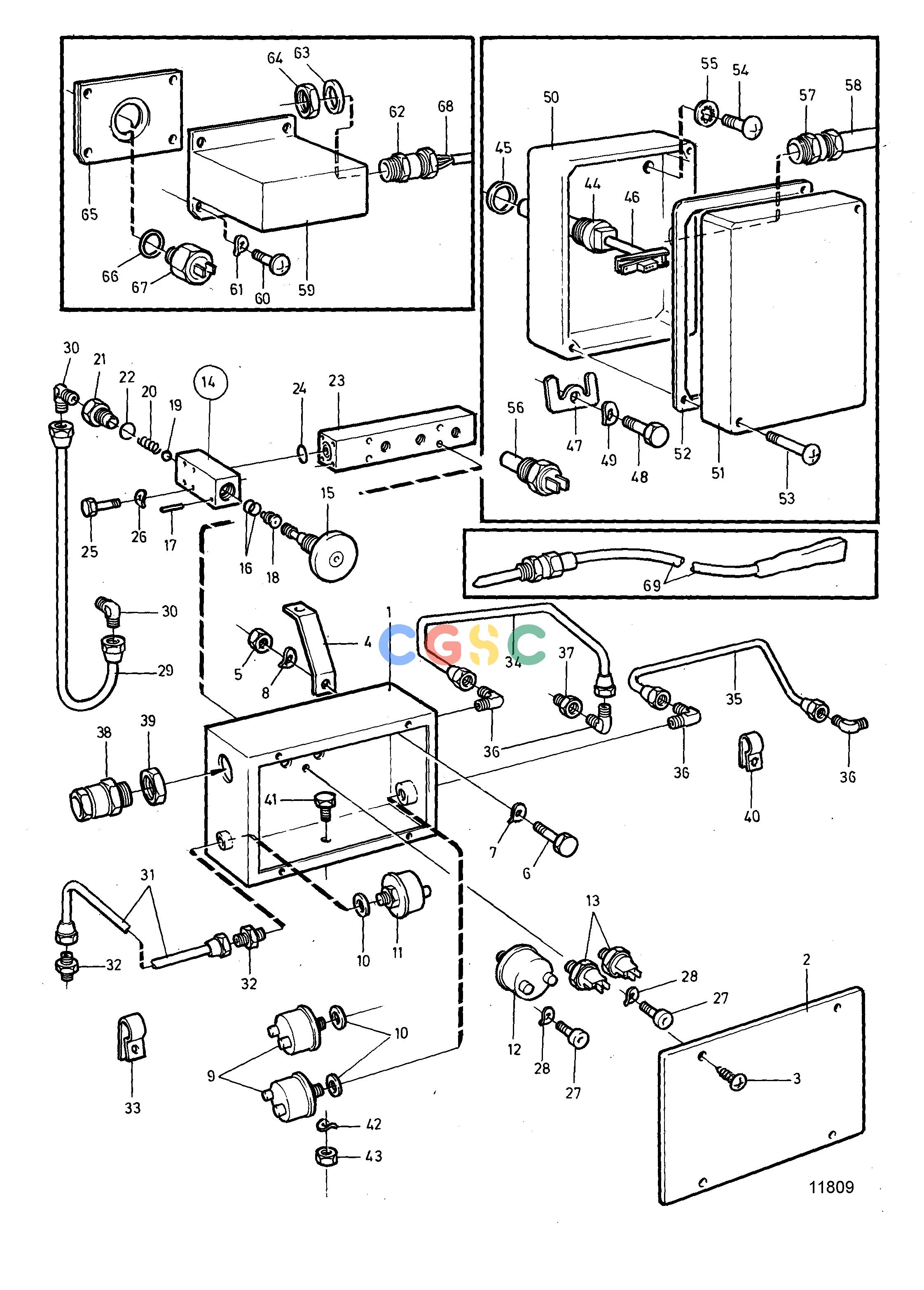 沃尔沃零件查询TMD102A; TAMD102A; TAMD102DElectrical SystemSupervising Equipment. ClassifiableEPC Volvo Penta Parts catalog