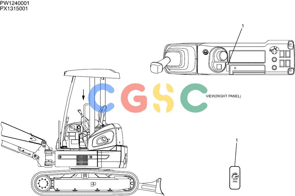 纽荷兰零件查询(E35SR) - COMPACT CRAWLER EXCAVATOR ASN PX13-15001 (N6TN61732) (NA) (1/06-) (06-005) - NAME PLATE INSTAL, P/N PW22T00113F1 New Holland Constructuion