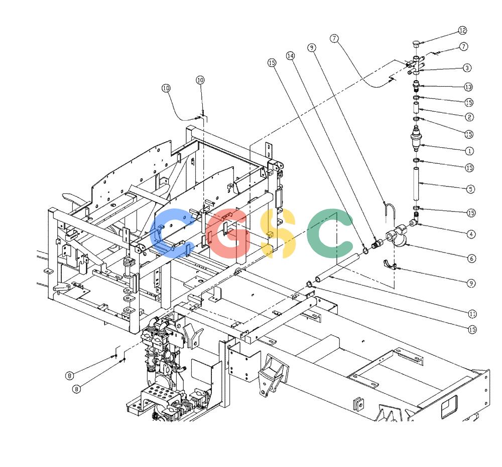 凯斯零件查询(438) - FLEX-AIR APPLICATOR - 1999 (2/99-3/03) (18-014) - MANIFOLD GROUP, FLEX LIQUID Case Agriculture