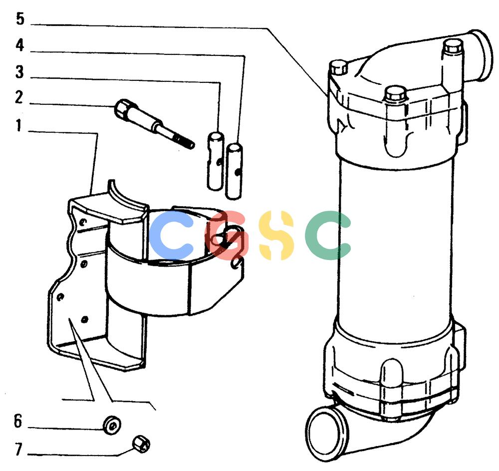 纽荷兰零件查询(FD14E) - CRAWLER DOZER (0.0313[001]) - HEAT EXCHANGER-TOTQUE CONVERTER New Holland Constructuion