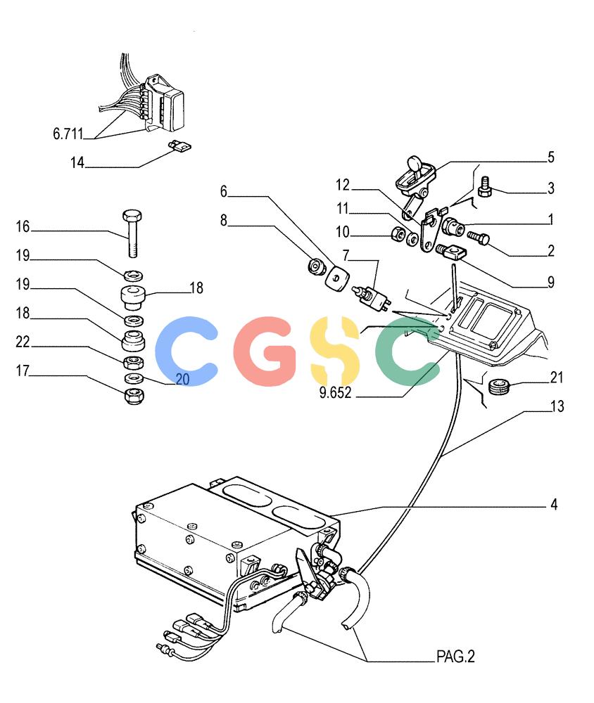 纽荷兰零件查询(FD255) - CRAWLER DOZER (N.A. VERSION) (7/95-) (9.656[01]) - HEATER - OPTIONAL CODE 76026239 New Holland Constructuion