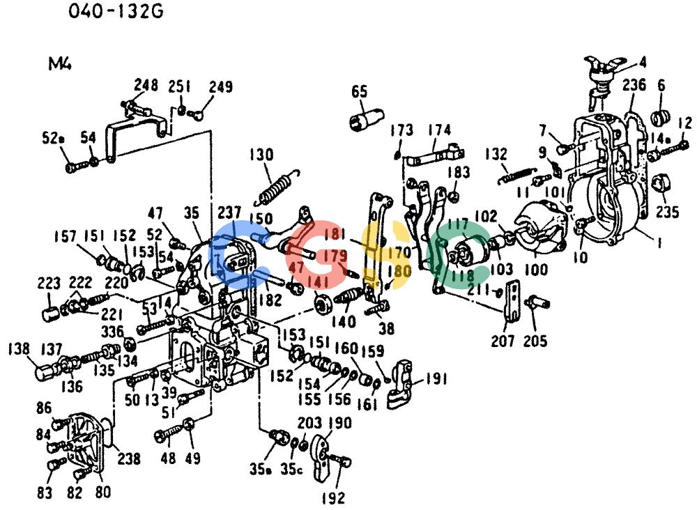 神钢零件查询(6D16-T) - MITSUBISHI DIESEL ENGINE - K909 II & K909LC II EXCAVATORS (1/87-12/06) (02-006) - GOVERNOR(INNER PARTS) Kobelco