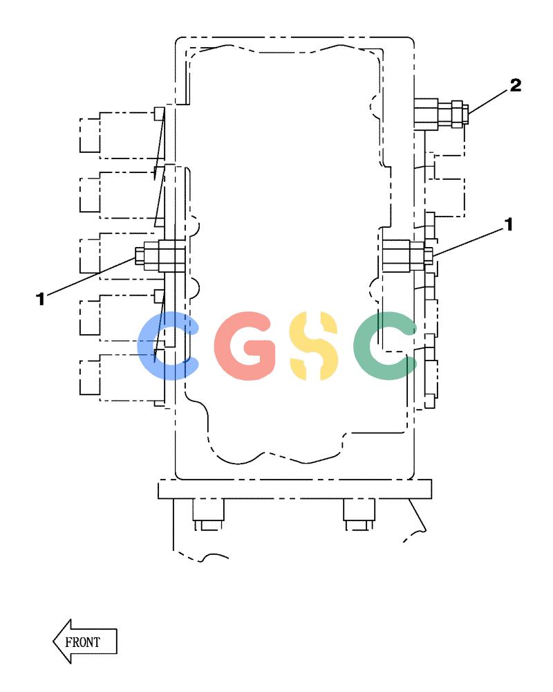纽荷兰零件查询(E805) - CRAWLER EXCAVATOR TIER 3 (7/06-) (08-207-00[01]) - CONTROL VALVE - VALVE, SECONDARY RELIEF New Holland Constructuion