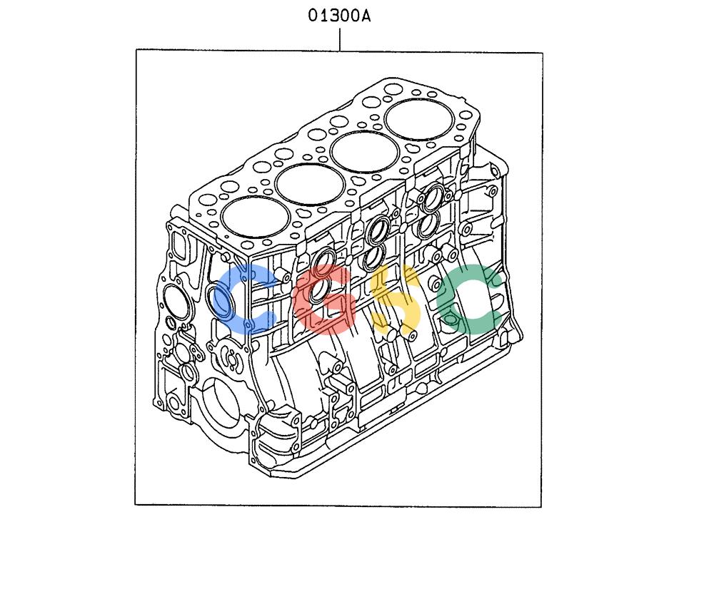 神钢零件查询(SK160LC-6E) - DYNAMIC ACERA EXCAVATOR 08/2004 ASN YM03U0523 (8/04-12/07) (09-002 ) - SERVICE CYLINDER BLOCK ASSY Kobelco