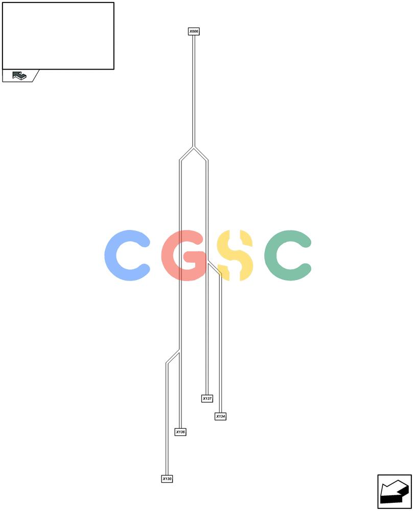 凯斯零件查询(LBX432S) - BIG RECTANGULAR BALER (3/03-12/08) (06.52[01]) - CABLE HARNESS : 84448281 - C479 Case Agriculture