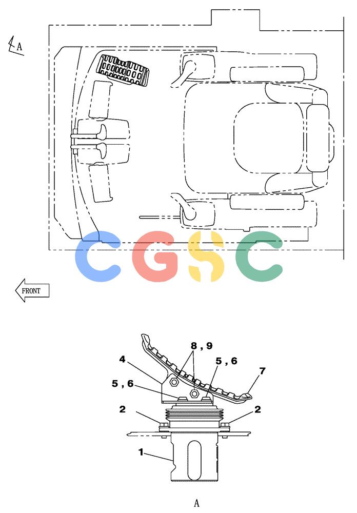 纽荷兰零件查询(E805) - CRAWLER EXCAVATOR TIER 3 (7/06-) (09-022-00[01]) - OPERATORS COMPARTMENT - OPTION CONTROL - PICK HAMMER New Holland Constructuion