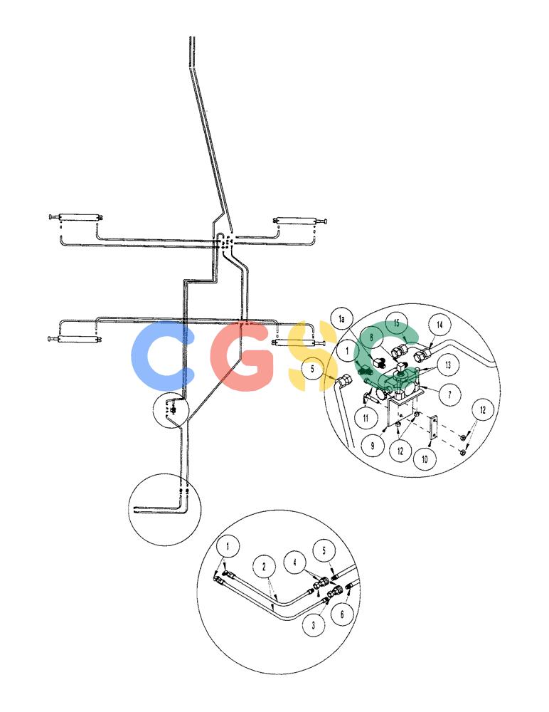 凯斯零件查询(1100) - CONCORD AIR SYSTEM (10/97-12/00) (E34) - DIESEL AUGER FITTINGS, NO ATD Case Agriculture