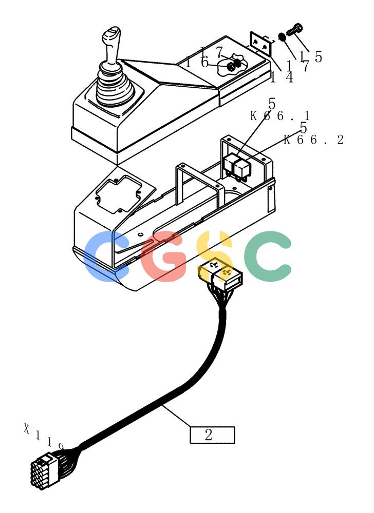 纽荷兰零件查询(EC215) - CRAWLER EXCAVATOR (11/99-) (32.370[001]) - ELECTRICAL SYSTEM REGENERATIVE (S/N 721501-UP) New Holland Constructuion