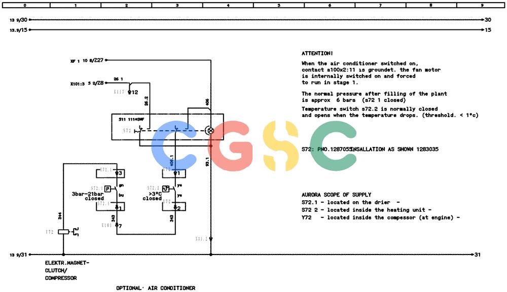 纽荷兰零件查询(EC215) - CRAWLER EXCAVATOR (11/99-) (31.050[014]) - ELECTRICAL COMPON. I.CIRCUIT DIAGRAM New Holland Constructuion