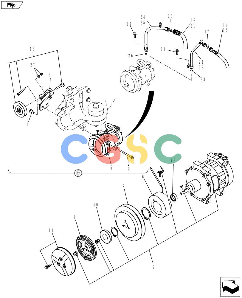 神钢零件查询(ED150-2) - BLADE RUNNER EXCAVATOR/DOZER ASN LH01-01001 (1/09-12/12) (01-080[03]) - AIR CONDITIONING Kobelco
