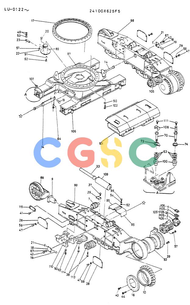 神钢零件查询(K935) - EXCAVATOR SUPPLEMENT ASN LU00154 (1/76-12/03) (06-002) - INSTAL, LOW (FOR NORWAY) Kobelco