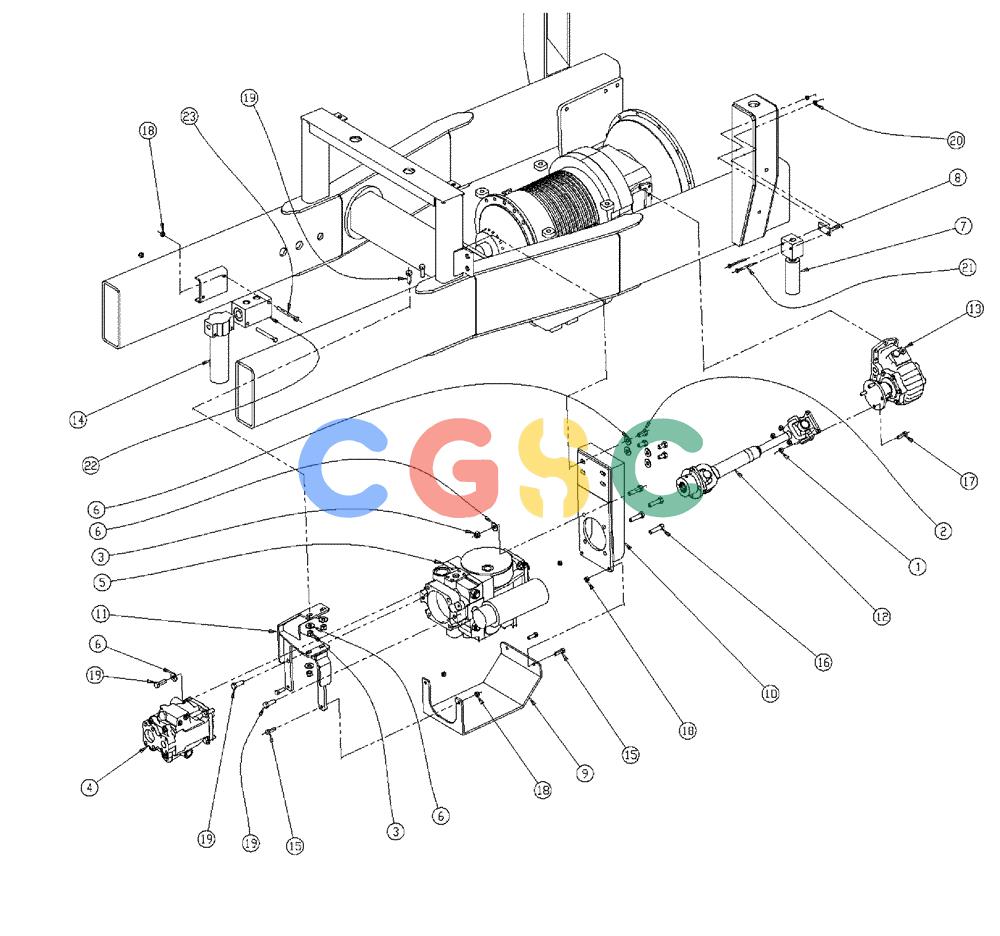 凯斯零件查询(438) - FLEX-AIR APPLICATOR - 1999 (2/99-3/03) (11-004) - PUMP GROUP, FLEX, 4330 Case Agriculture