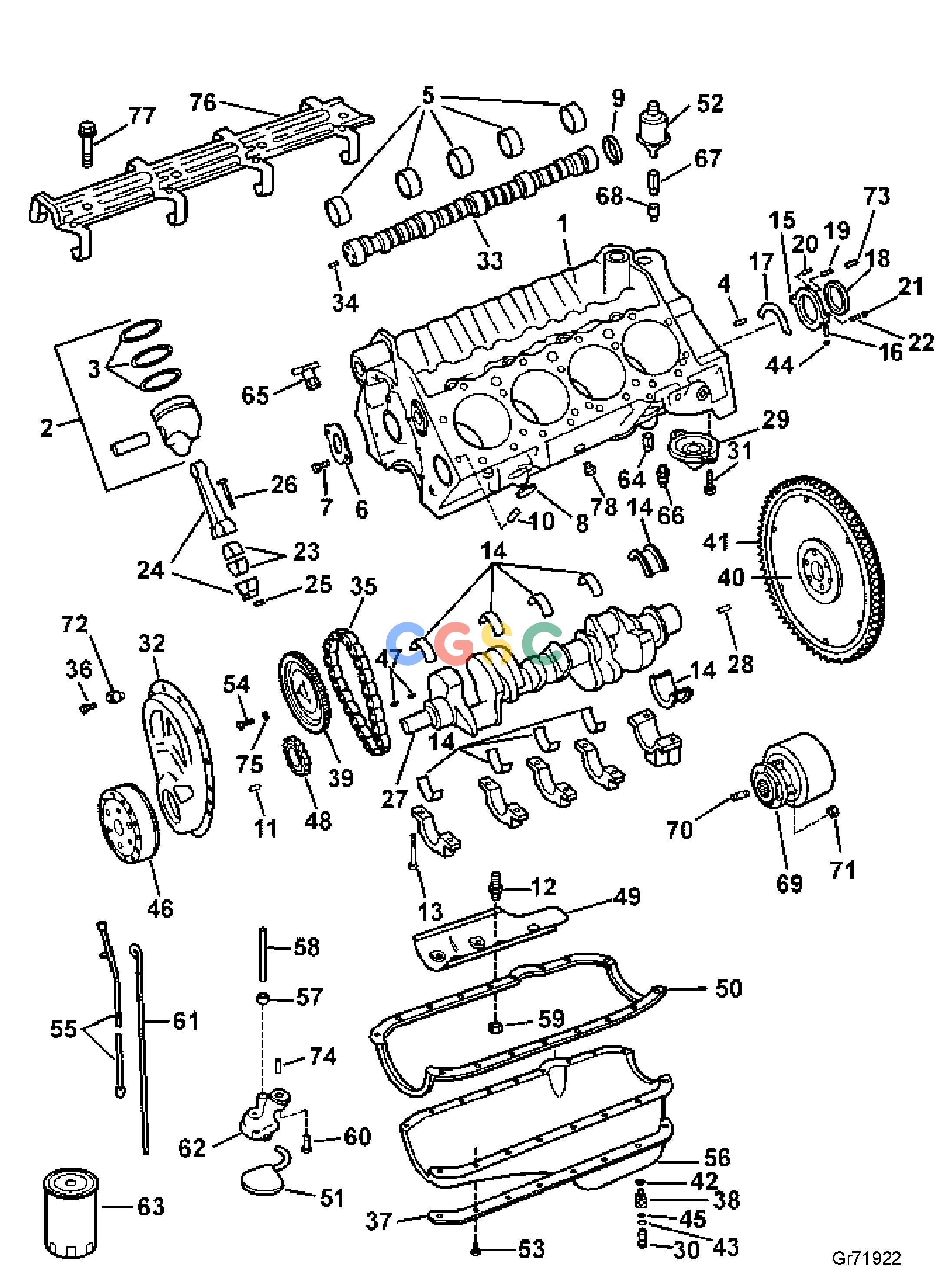 沃尔沃零件查询5.0GLPWTR; 5.0GiPWTR; 5.7GSIPWTR; 5.7GSPWTR; 5.7GSiPWTRCEEngineCrankcase and Oil PanEPC Volvo Penta Parts catalog