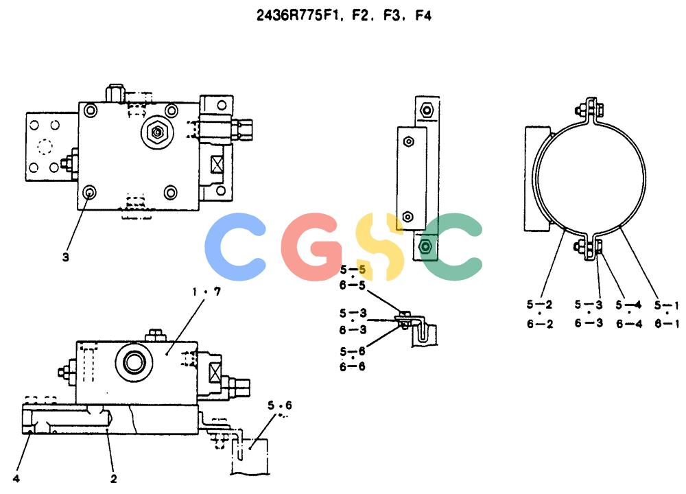 神钢零件查询(SK130LC) - EXCAVATOR BTW YPU1001 - YPU2000 (1/98-12/98) (12-029) - VALVE ASSY HOLDING Kobelco