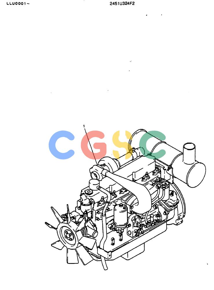神钢零件查询(MD240BLC) - EXCAVATOR BTW LLU0001 - LLU0300 (1/80-12/06) (05-002) - ENGINE ASSY Kobelco