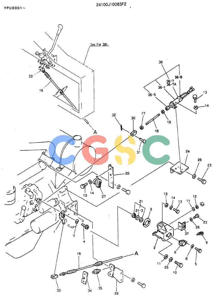神钢零件查询(MD140BLC) - EXCAVATOR BTW YPU0001 - YPU0300 (1/80-12/06) (05-008) - CONTROL ASSY, ENGINE Kobelco