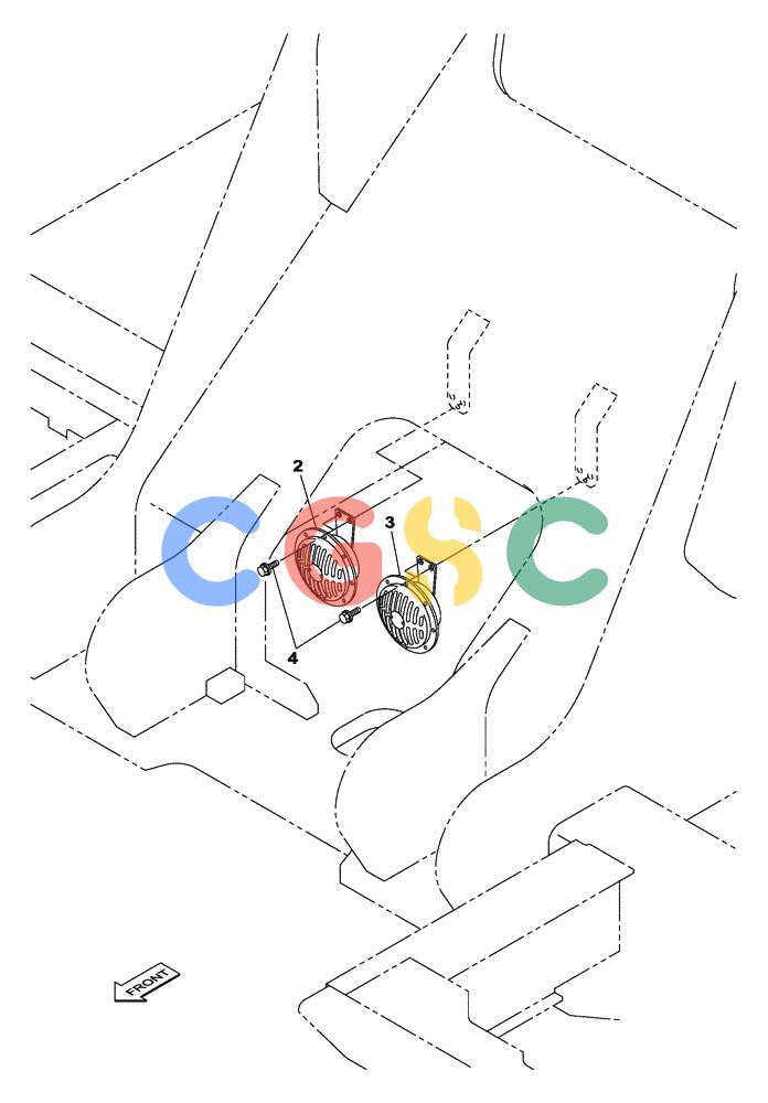 纽荷兰零件查询(E805) - CRAWLER EXCAVATOR TIER 3 (7/06-) (04-006-00[01]) - HORN New Holland Constructuion
