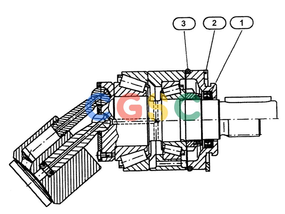 凯斯零件查询(FLEX-AIR) - APPLICATOR (1995-1997) (2/95-2/97) (09-003) - HYD. MOTOR - .73 REX Case Agriculture