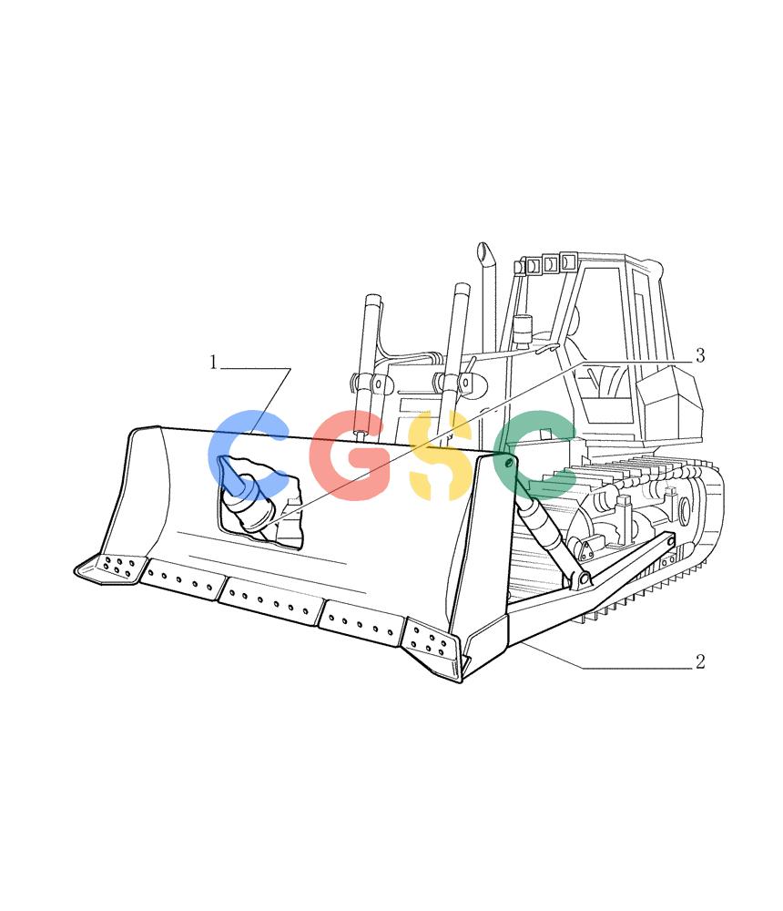 纽荷兰零件查询(DC180PS) - CRAWLER DOZER (11/00-) (9.465[01]) - BULLDOZER - STRAIGHT MOLDBOARD (HS) - OPTIONAL CODE 76040977 New Holland Constructuion