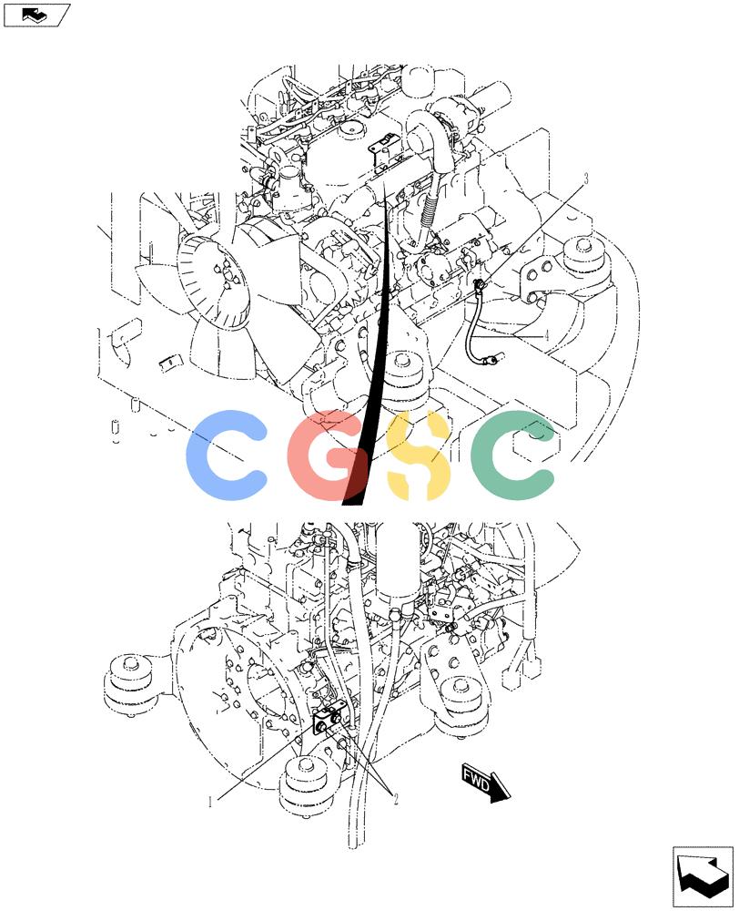 神钢零件查询(ED150-2) - BLADE RUNNER EXCAVATOR/DOZER ASN LH01-01001 (1/09-12/12) (01-085[00]) - HARNESS ASSEMBLY, ENGINE Kobelco
