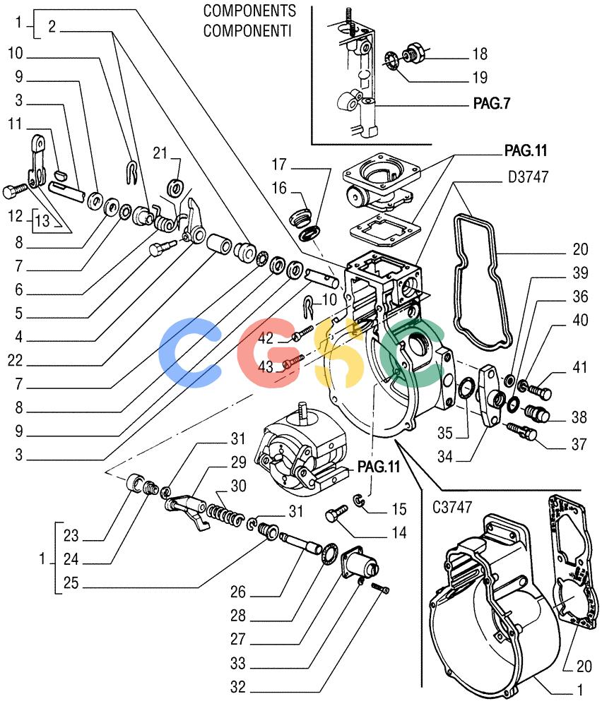纽荷兰零件查询(FD255) - CRAWLER DOZER (N.A. VERSION) (7/95-) (0.140[10]) - INJECTION EQUIPMENT - REGULATOR New Holland Constructuion