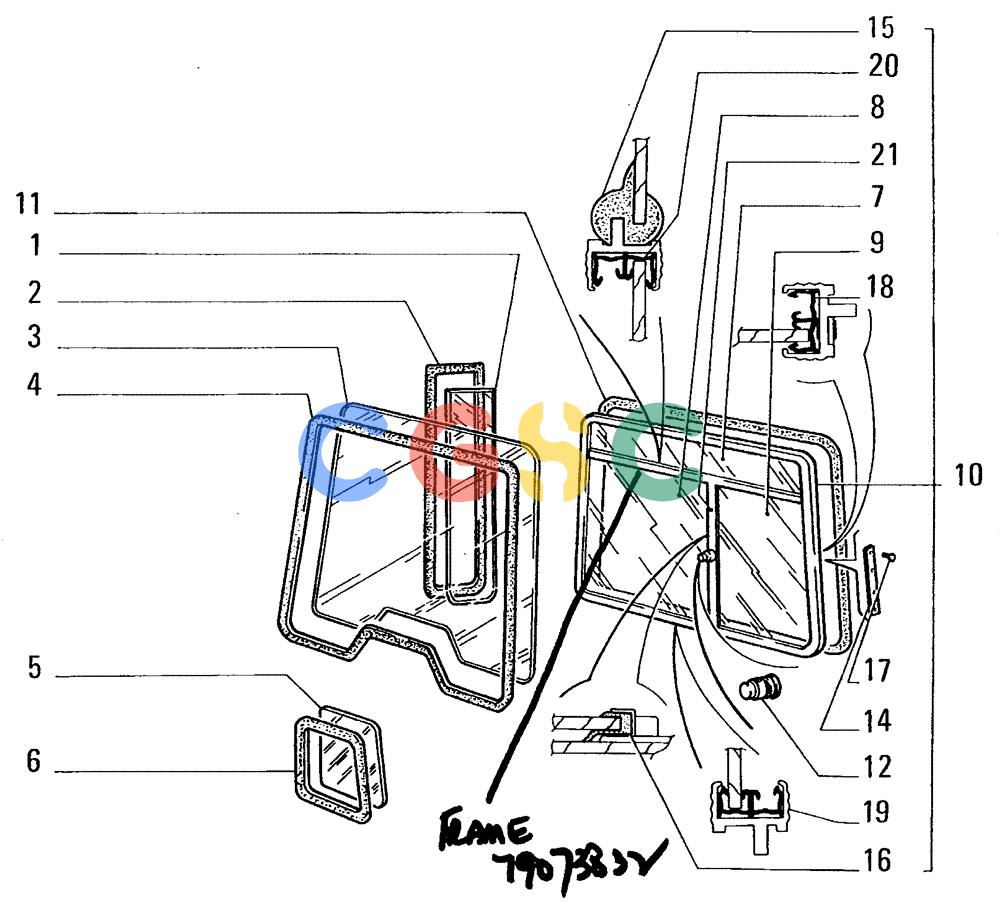 纽荷兰零件查询(FL14E) - CRAWLER LOADER (L1.04[002]) - CAB New Holland Constructuion
