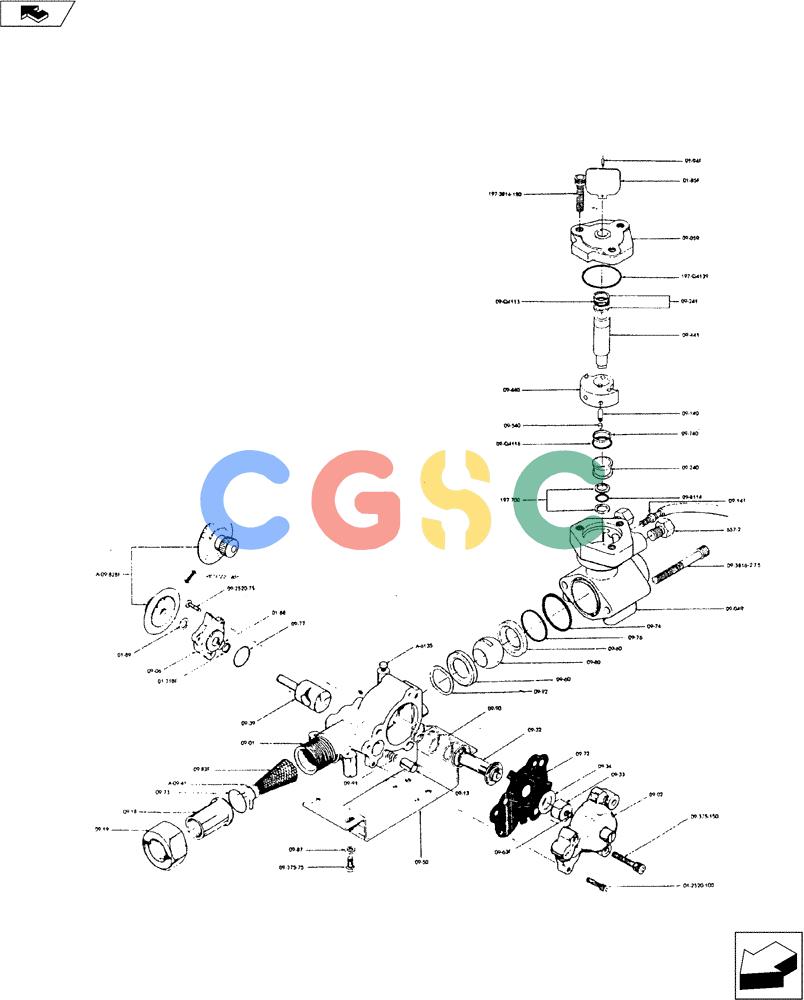 凯斯零件查询(3200) - TOOLBAR - DMI (1/80-12/90) (35.106.02) - B-9500 REGULATOR PARTS LIST Case Agriculture