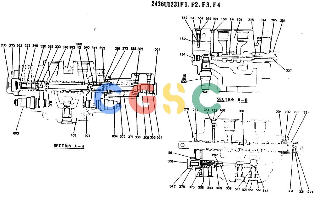 神钢零件查询(MD200BLC) - EXCAVATOR ASN YQ0565 (1/80-12/06) (11-008[02]) - VALVE ASSY, CONTROL Kobelco