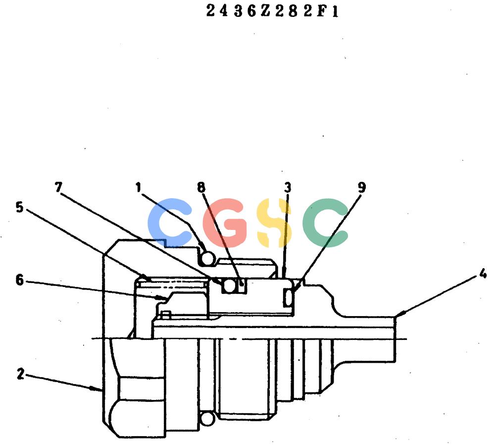 神钢零件查询(MD400LC) - EXCAVATOR BTW YS0101 - YS0200 (1/80-12/06) (09-045) - VALVE ASSEMBLY/ P.N. 2436Z282F1 Kobelco