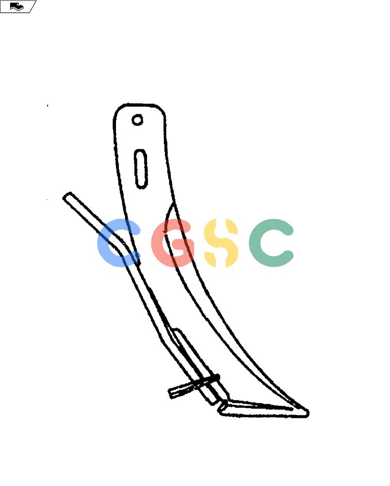 凯斯零件查询(FERTILIZER) - EQUIPMENT - DMI - 1996 (1/96-12/06) (58.110.02) - STANDARD FORWARD SWEPT KNIFE Case Agriculture