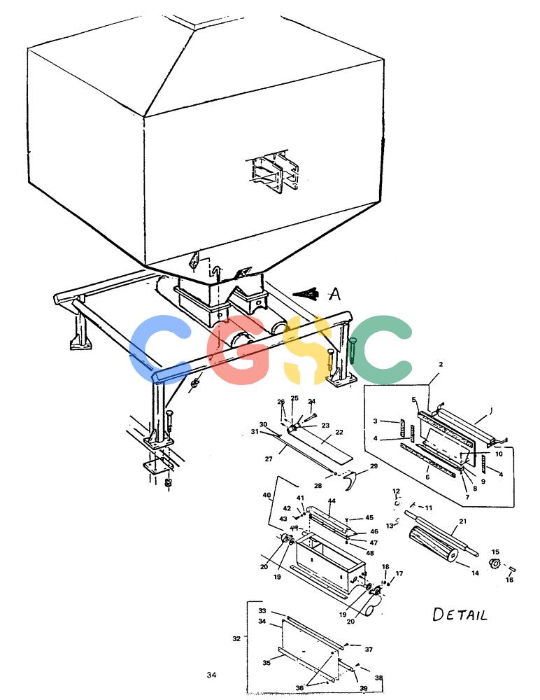 凯斯零件查询(1002) - CONCORD AIR SYSTEM (9/81-12/01) (34) - SEED METERS Case Agriculture